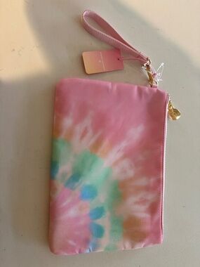 Stony Clover tie dye pouch